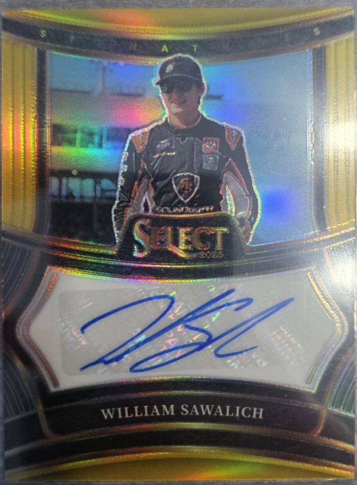 William Sawalich [Gold Prizm] #10