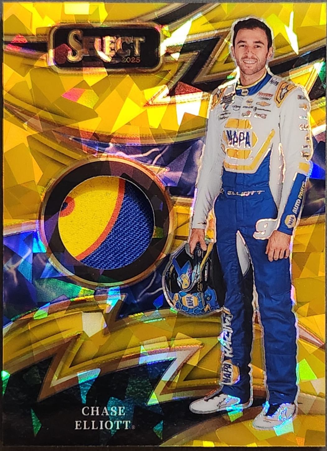 Chase Elliott [Gold Ice Prizm] #4