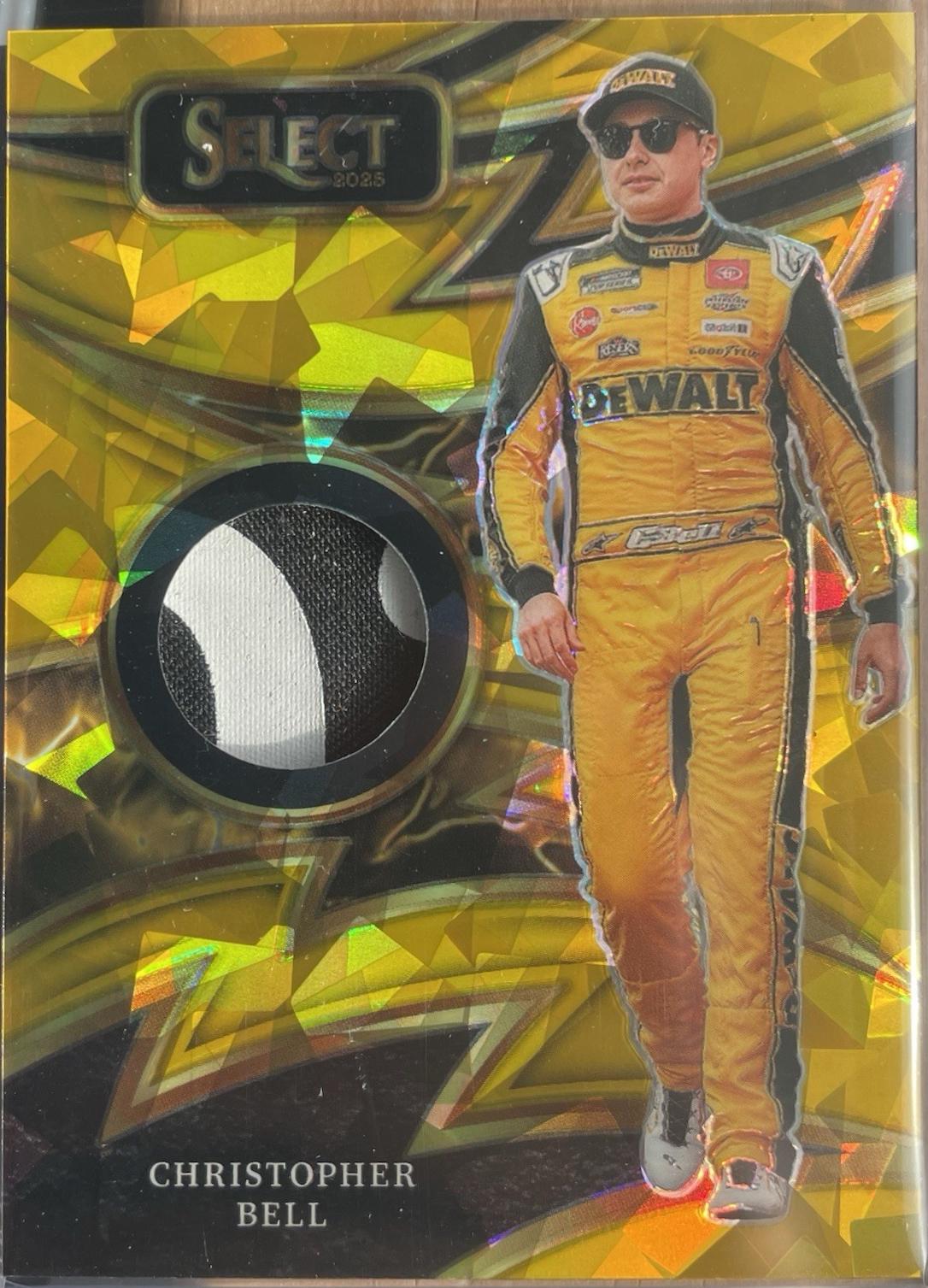 Christopher Bell [Gold Ice Prizm] #14