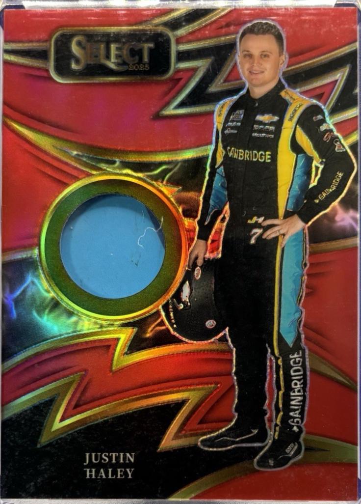 Justin Haley [Red Prizm] #9