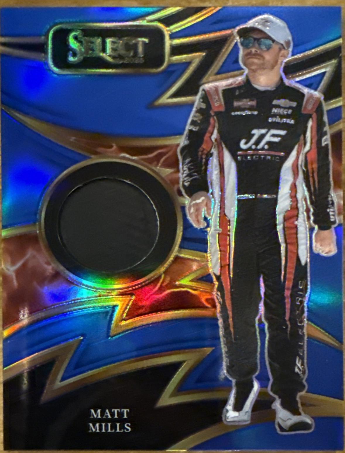 Matt Mills [Blue Prizm] #8