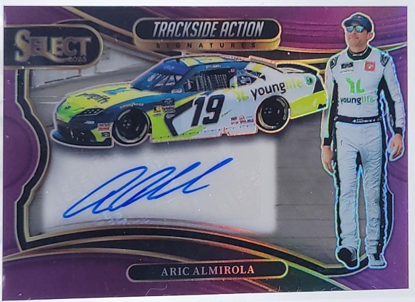 Aric Almirola [Purple Prizm] #27