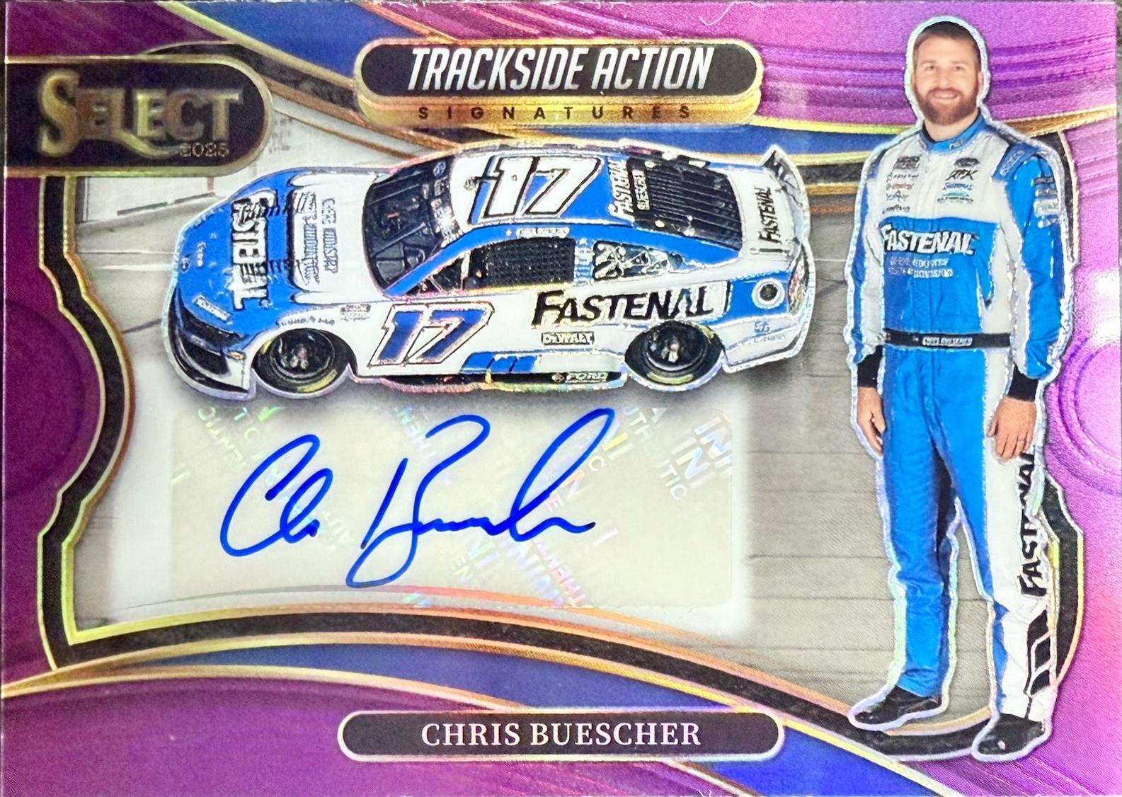 Chris Buescher [Purple Prizm] #4