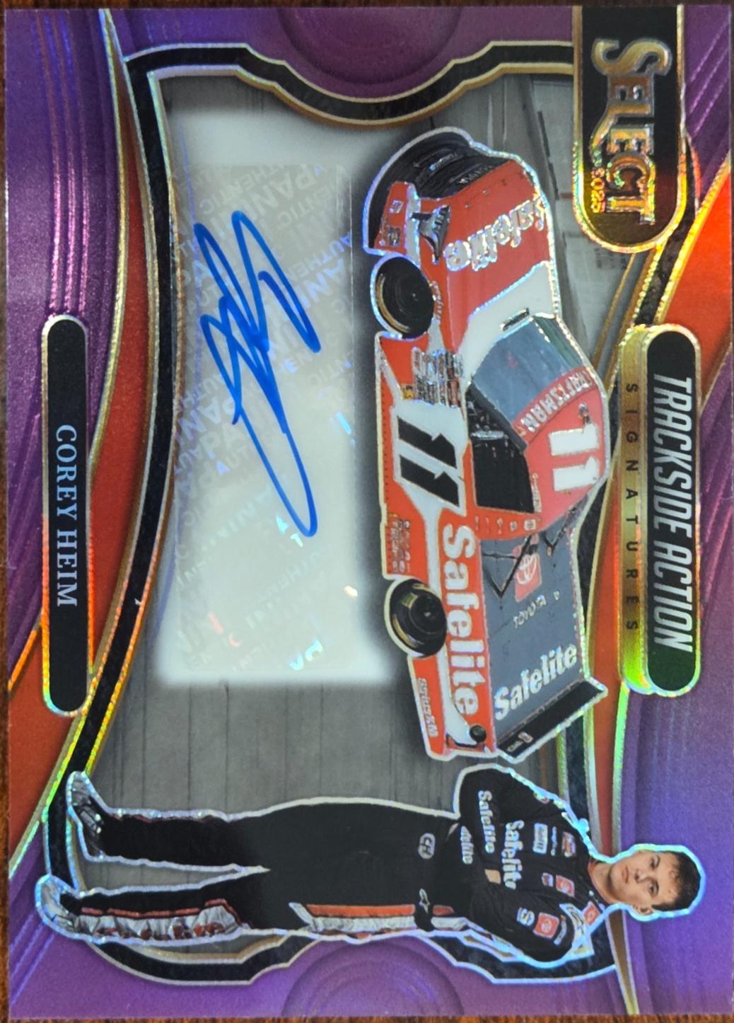 Corey Heim [Purple Prizm] #8