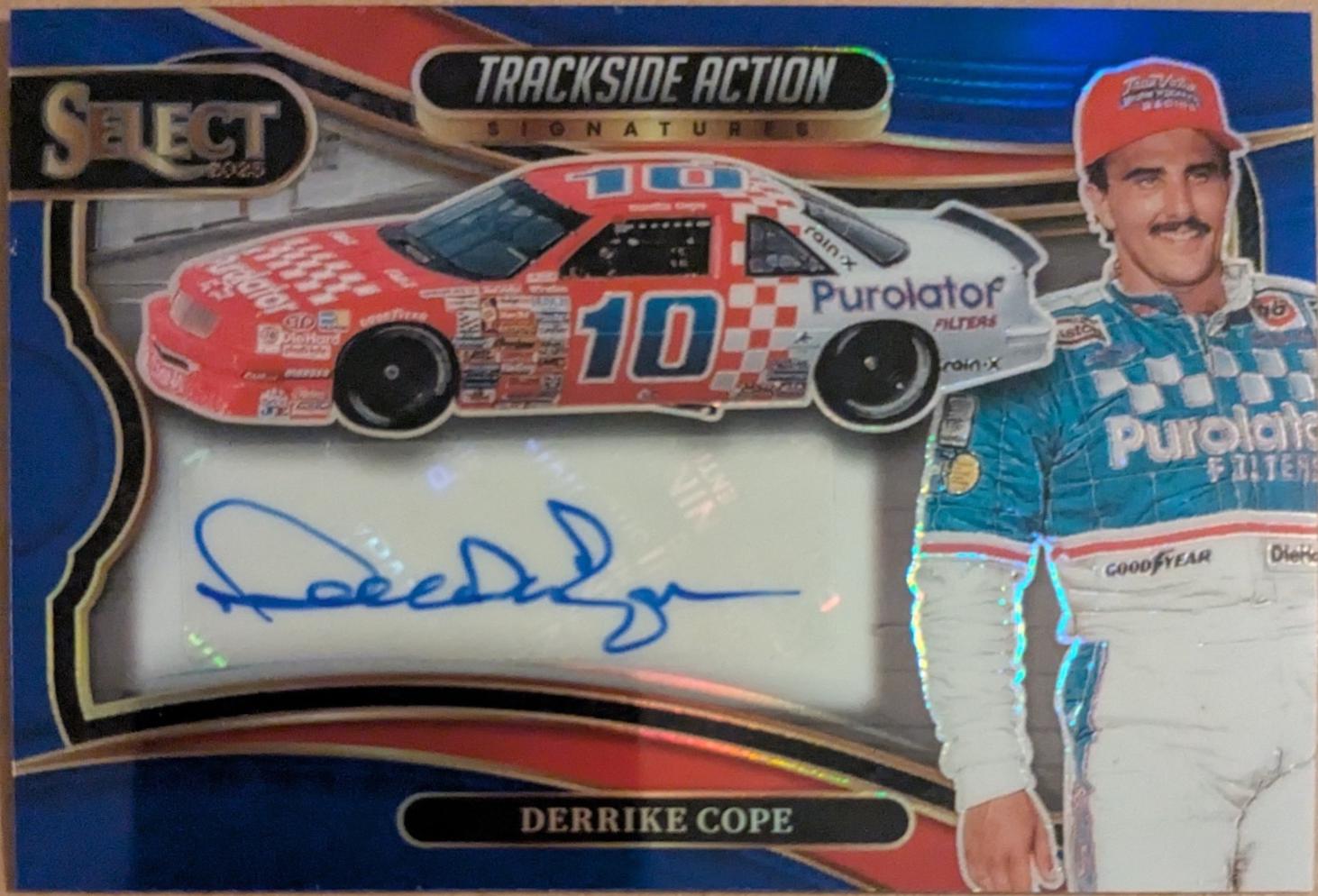 Derrike Cope [Blue Prizm] #36