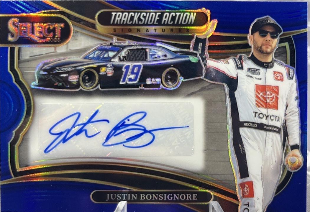 Justin Bonsignore [Blue Prizm] #39