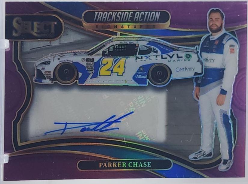 Parker Chase [Purple Prizm] #34
