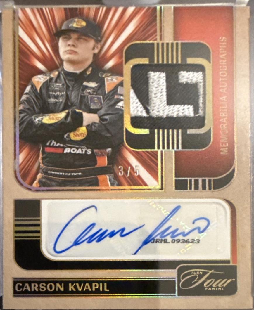 Carson Kvapil [Holo Gold] #22