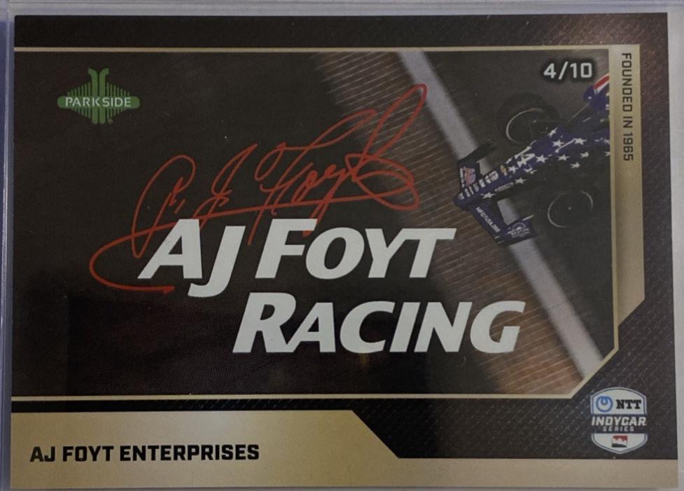 AJ Foyt Enterprises [Black] #130