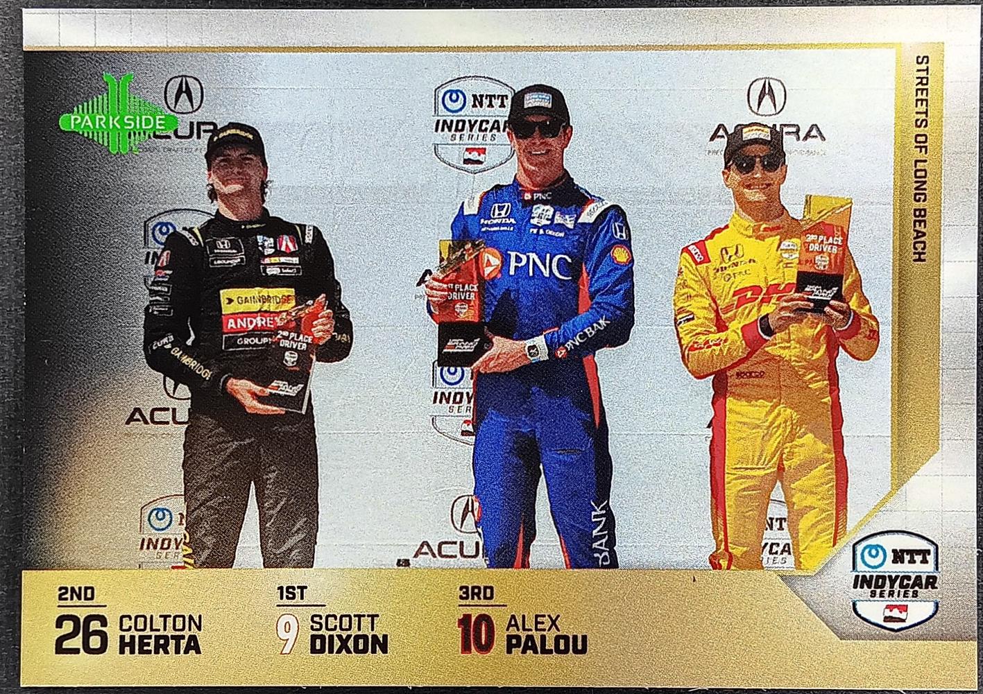 Colton Herta / Scott Dixon / Alex Palou #105