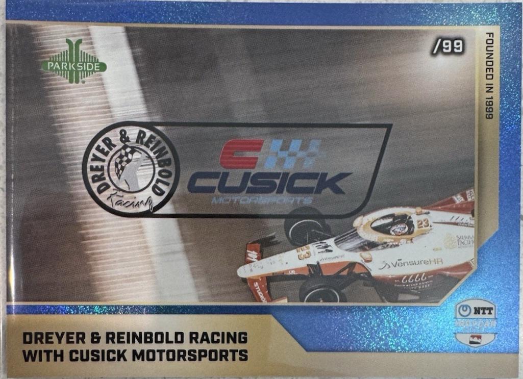 Dreyer & Reinbold Racing with Cusick Motorsports [Blue] #136