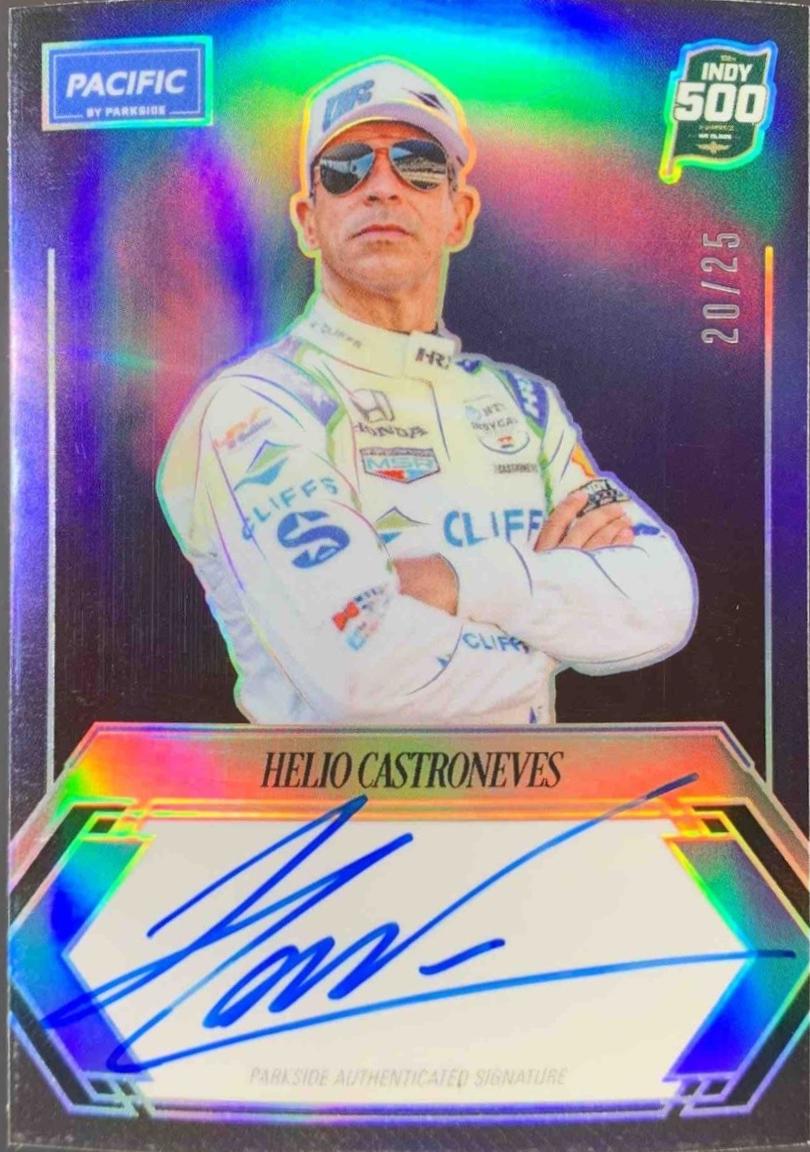 Helio Castroneves [Silver] #SSH-HC
