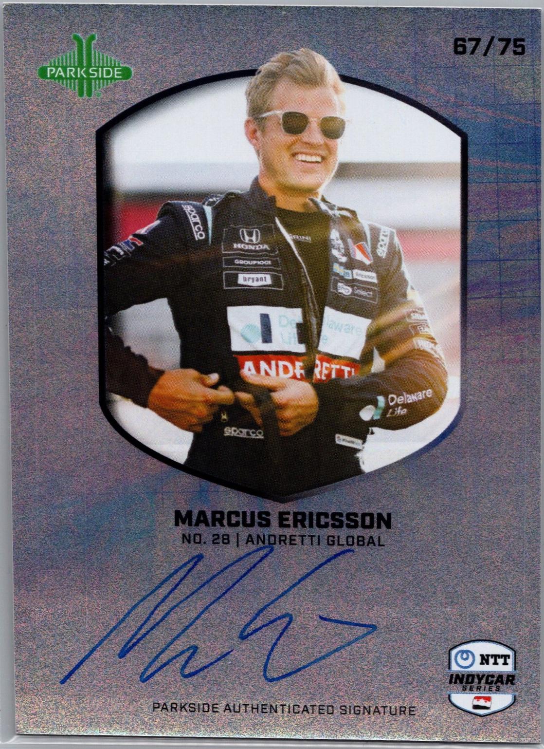 Marcus Ericsson [Sparkle Foil] #SSH-ME