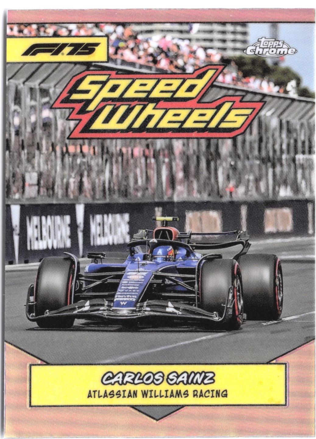 Carlos Sainz [Orange Refractor] #75-WR