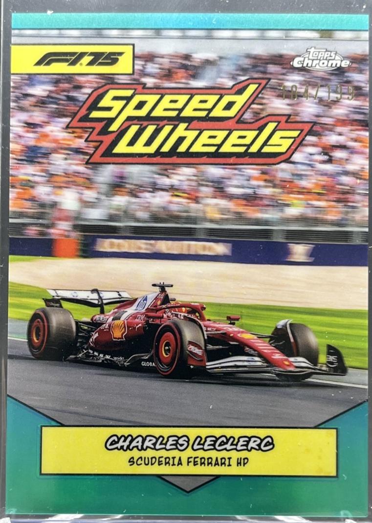 Charles Leclerc [Aqua Refractor] #75-SF