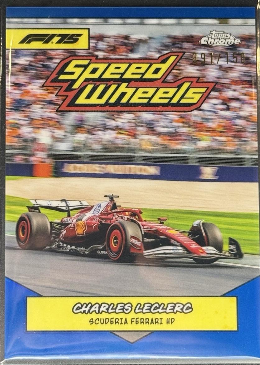 Charles Leclerc [Blue Refractor] #75-SF