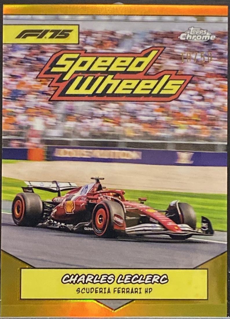 Charles Leclerc [Gold Refractor] #75-SF