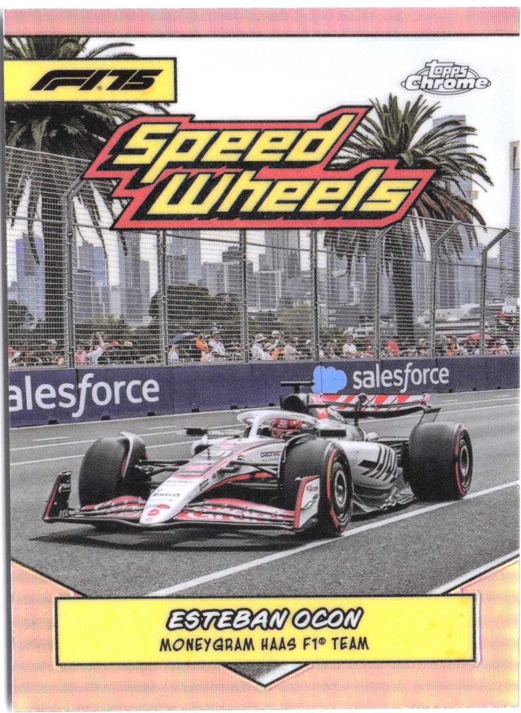 Esteban Ocon [Orange Refractor] #75-HF1