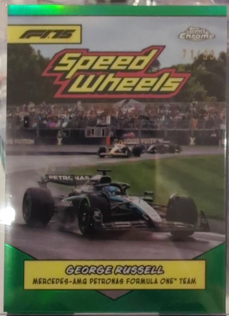 George Russell [Green Refractor] #75-MAMG