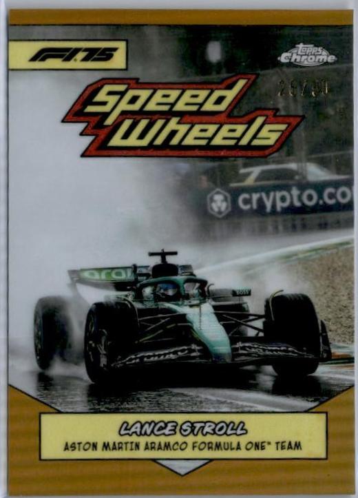 Lance Stroll [Gold Refractor] #75-AM
