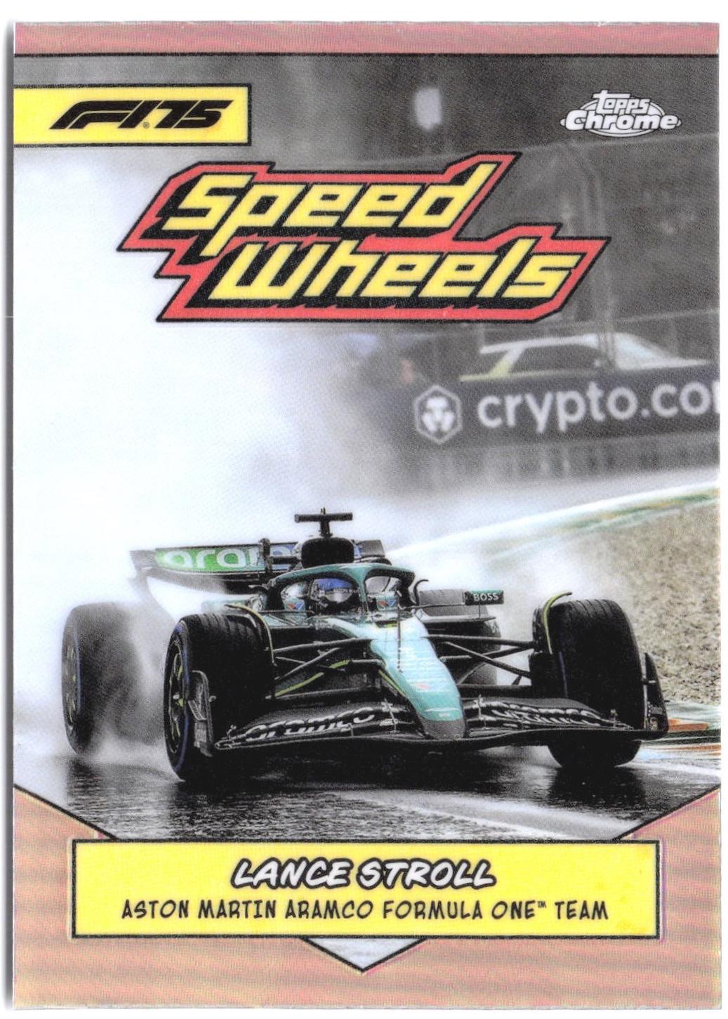 Lance Stroll [Orange Refractor] #75-AM