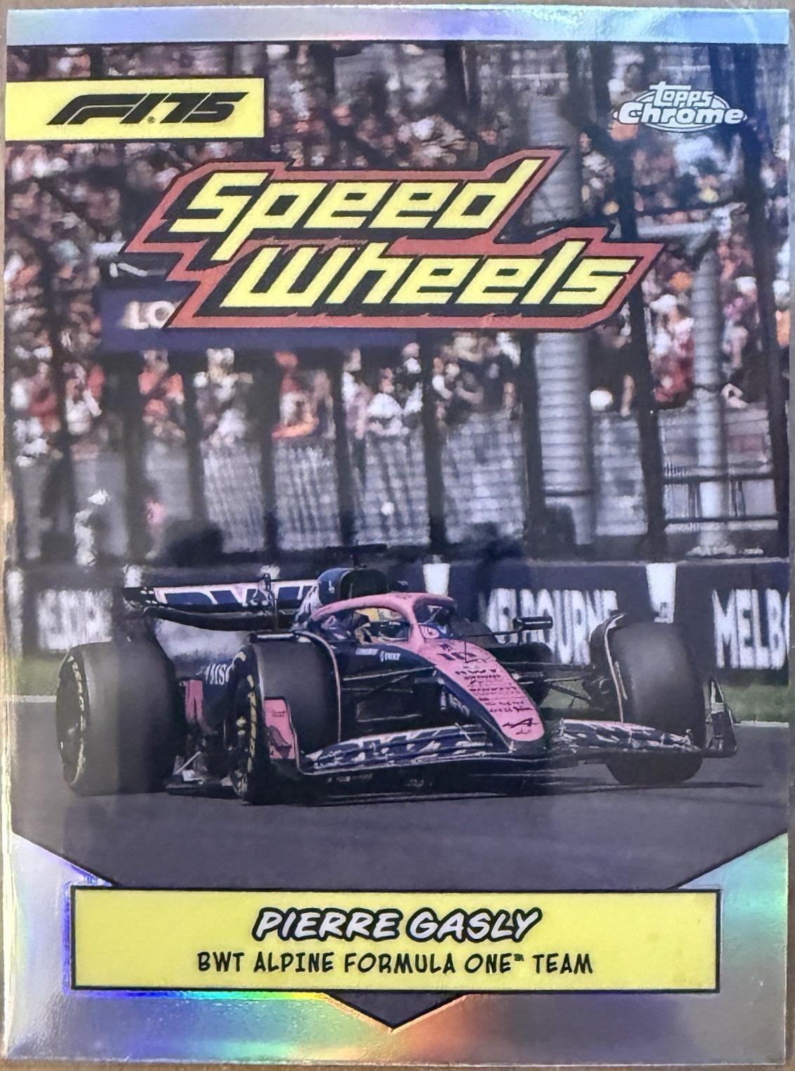 Pierre Gasly [Orange Refractor] #75-ALP