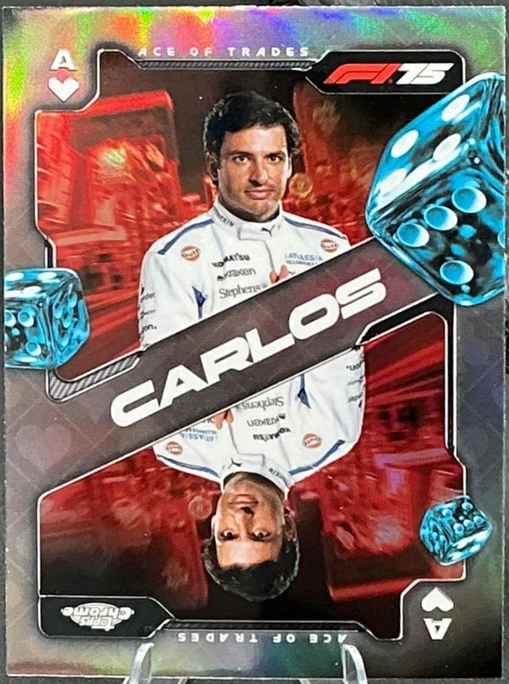 Carlos Sainz [Orange Refractor] #SCA-7