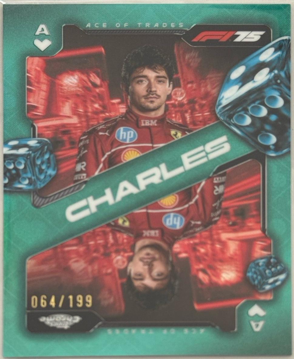 Charles Leclerc [Aqua Refractor] #SCA-2