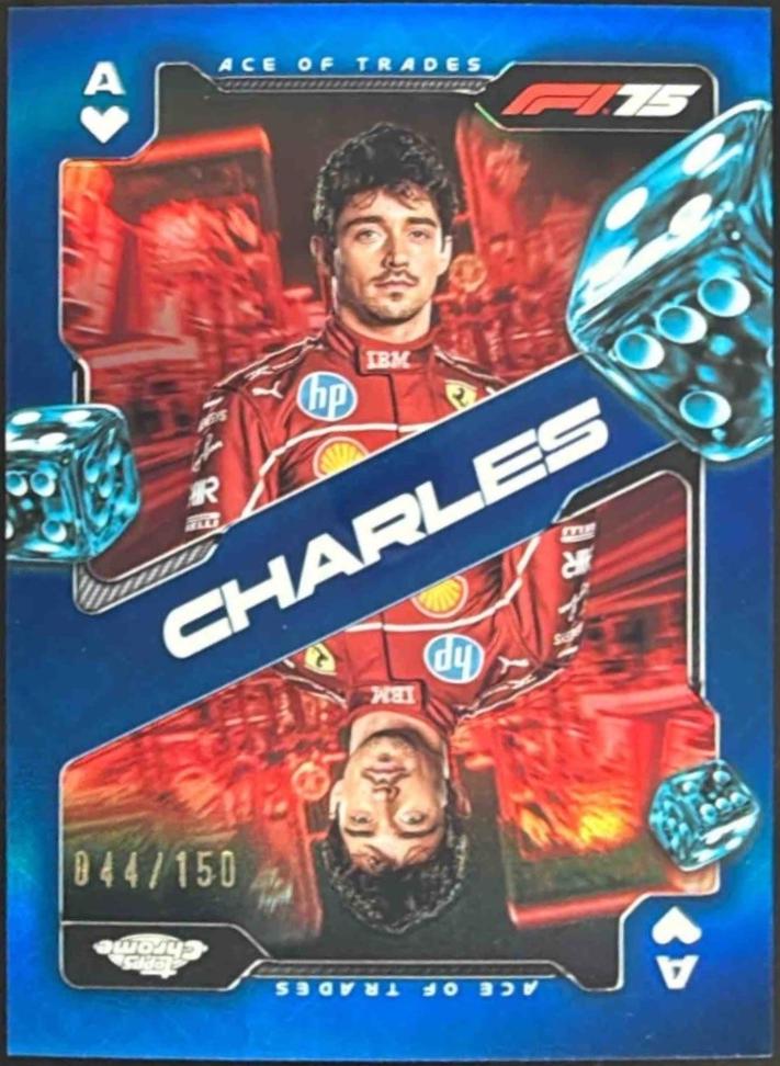 Charles Leclerc [Blue Refractor] #SCA-2
