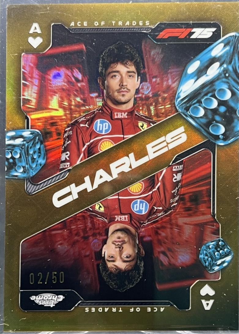 Charles Leclerc [Gold Refractor] #SCA-2