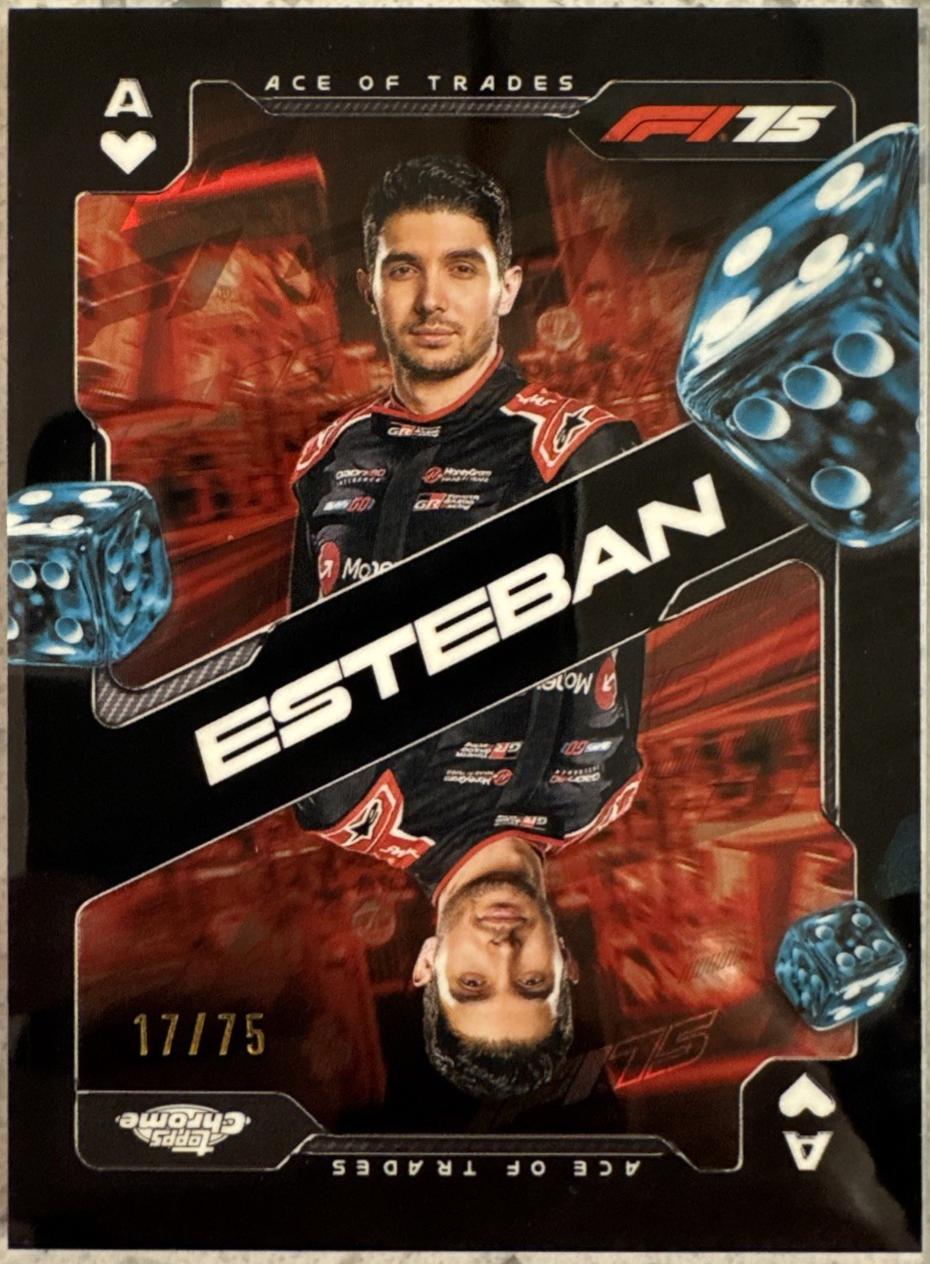 Esteban Ocon [75th Anniversary Refractor] #SCA-8