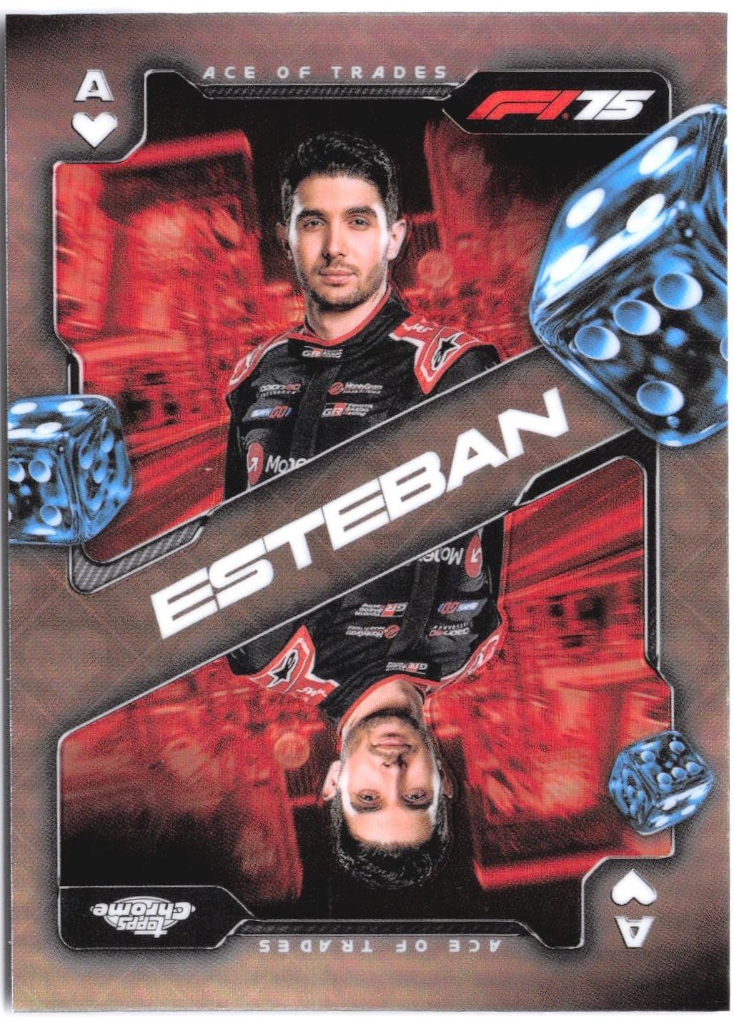 Esteban Ocon [Orange Refractor] #SCA-8