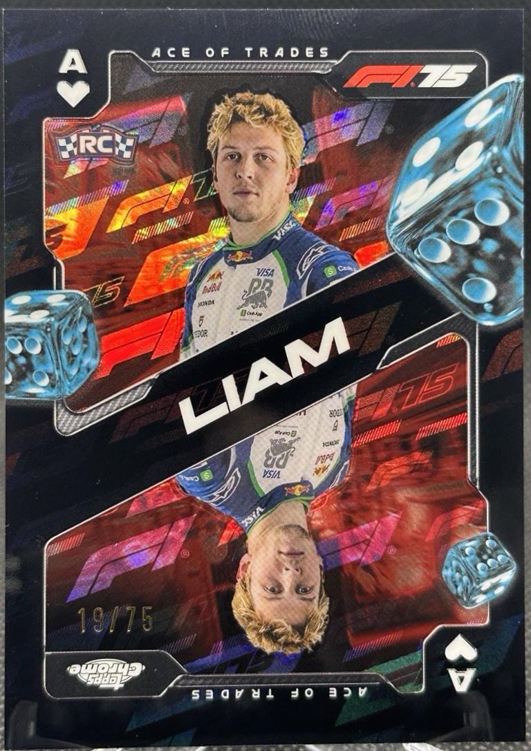 Liam Lawson [75th Anniversary Refractor] #SCA-5