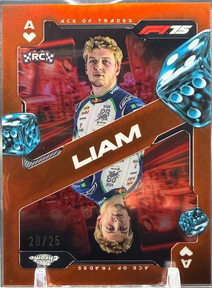 Liam Lawson [Orange Refractor] #SCA-5