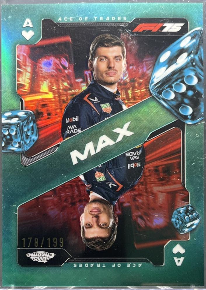 Max Verstappen [Aqua Refractor] #SCA-3
