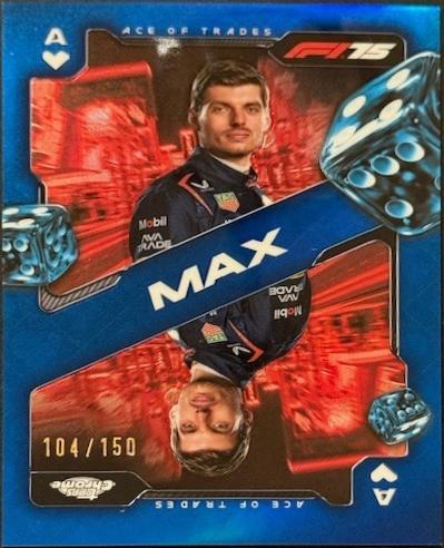 Max Verstappen [Blue Refractor] #SCA-3