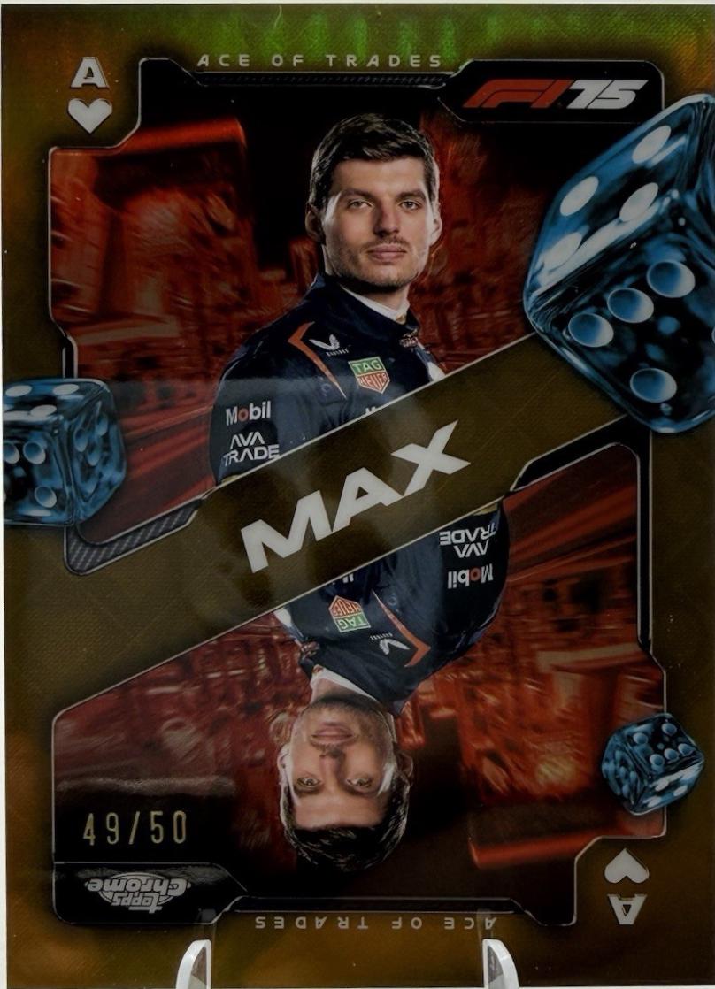 Max Verstappen [Gold Refractor] #SCA-3