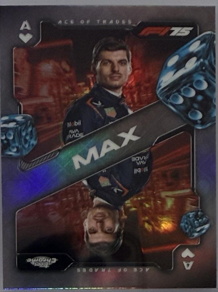 Max Verstappen [Orange Refractor] #SCA-3
