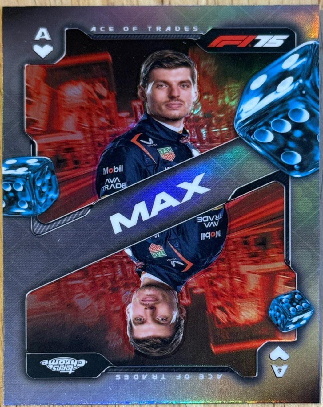 Max Verstappen [Red Refractor] #SCA-3