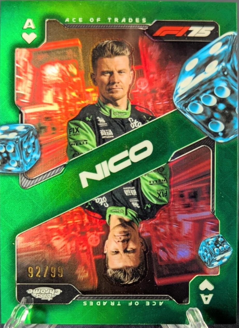 Nico Hulkenberg [Green Refractor] #SCA-10