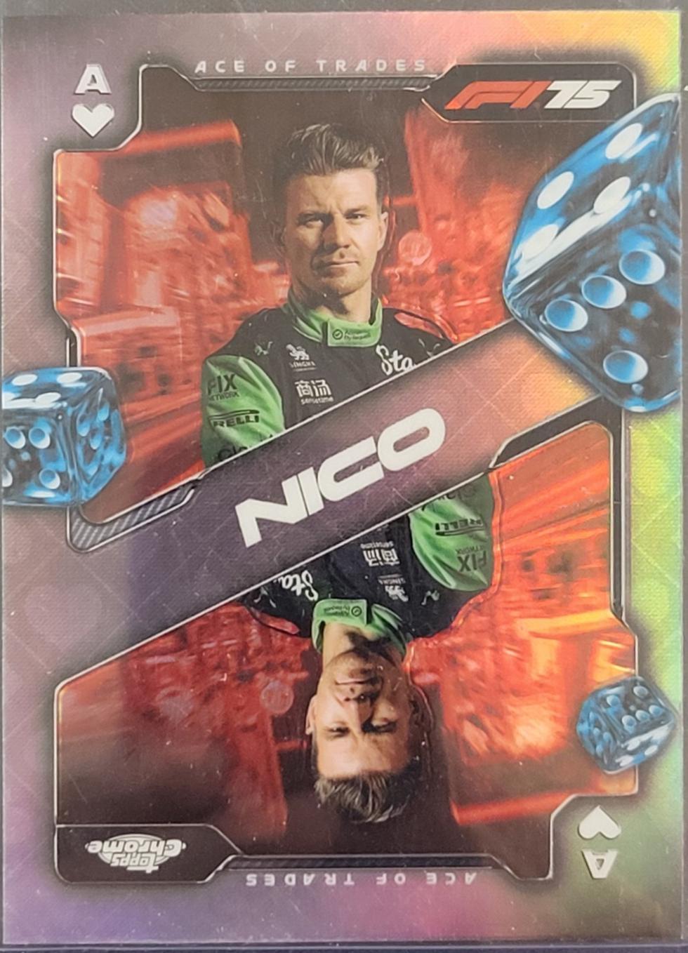Nico Hulkenberg [Orange Refractor] #SCA-10