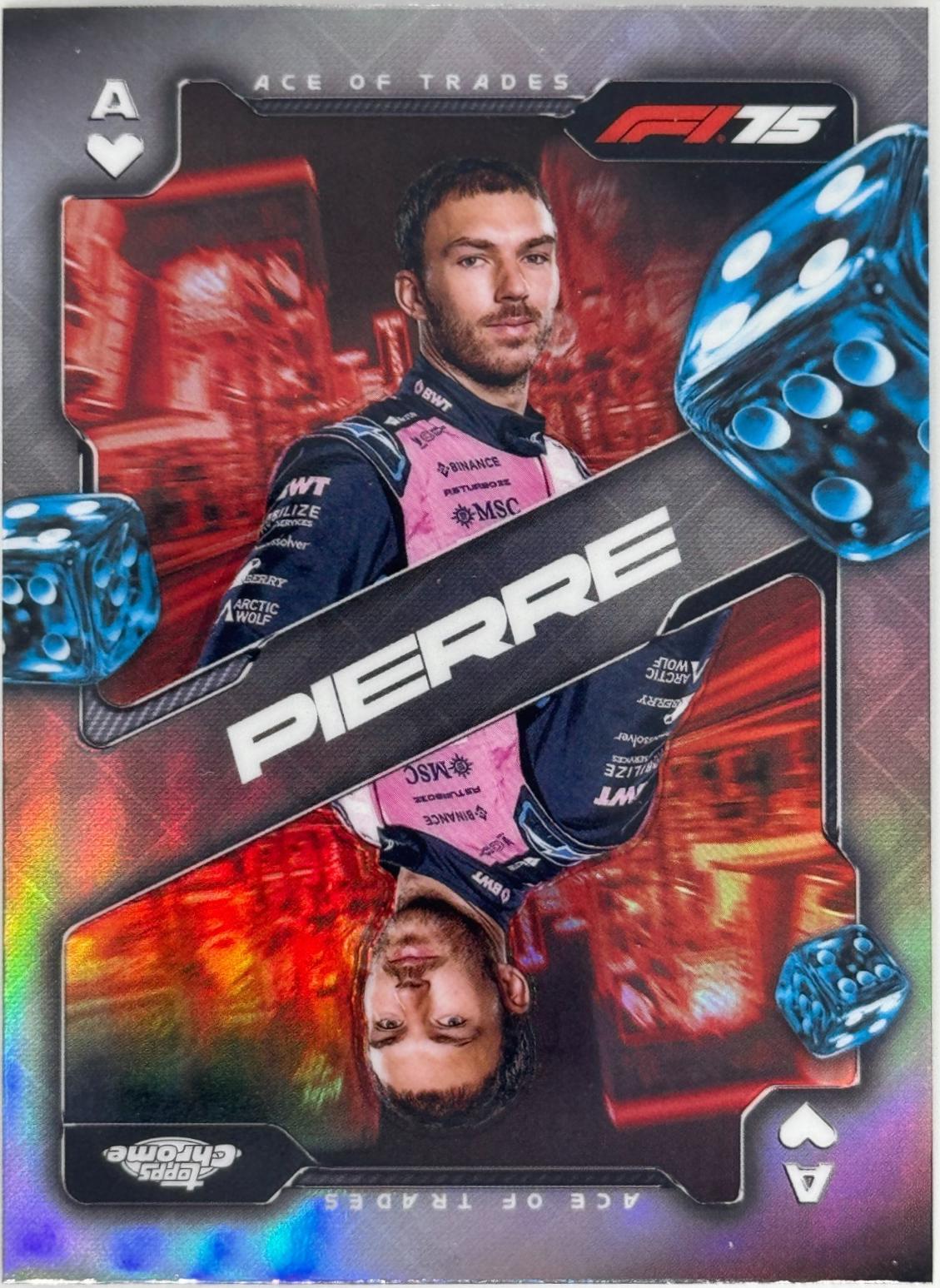 Pierre Gasly [Orange Refractor] #SCA-9