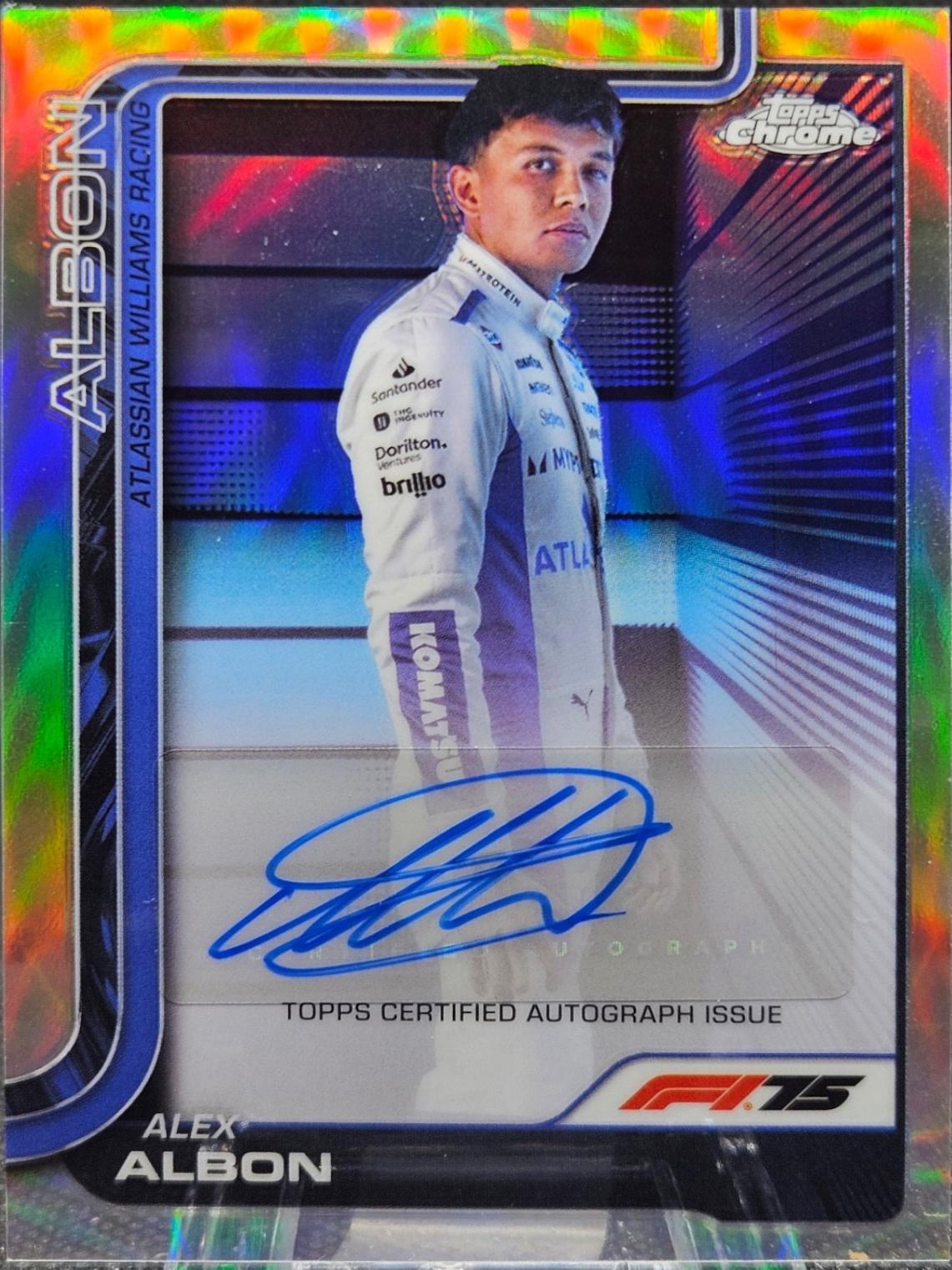 Alex Albon [RayWave Refractor] #CAC-ALB