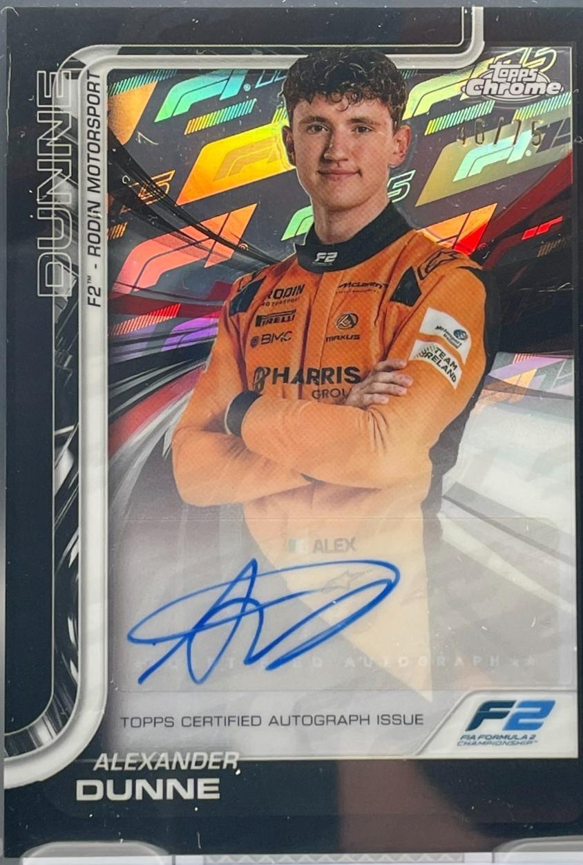 Alexander Dunne [Black Refractor] #CAC-DUN