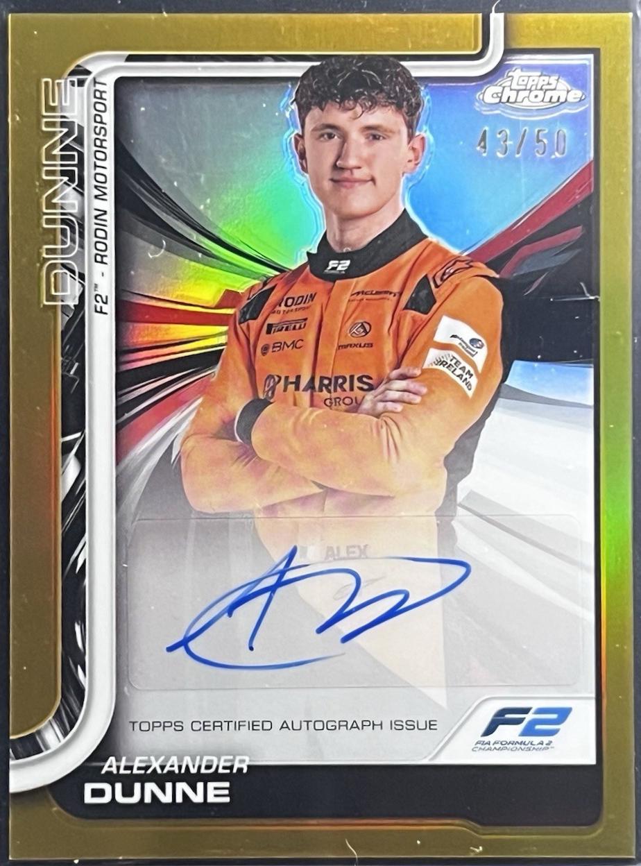 Alexander Dunne [Gold Refractor] #CAC-DUN