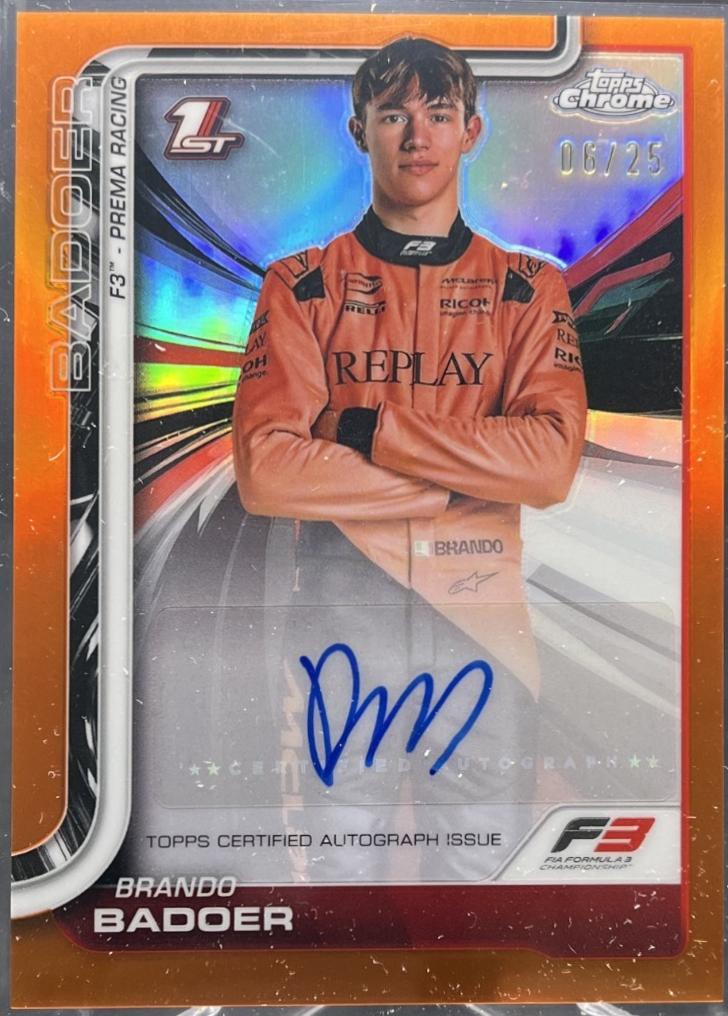 Brando Badoer [Orange Refractor] #CAC-BAD
