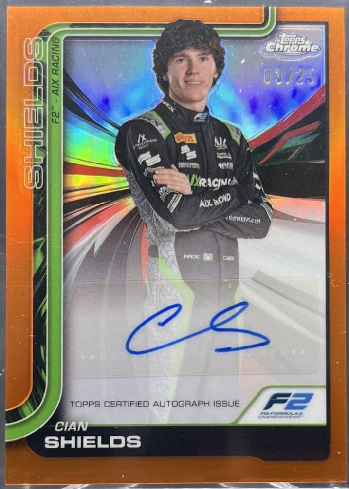 Cian Shields [Orange Refractor] #CAC-SHI