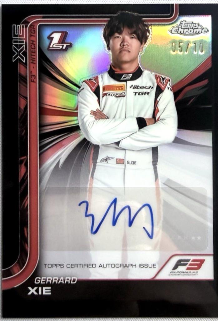 Gerrard Xie [Black Refractor] #CAC-XIE