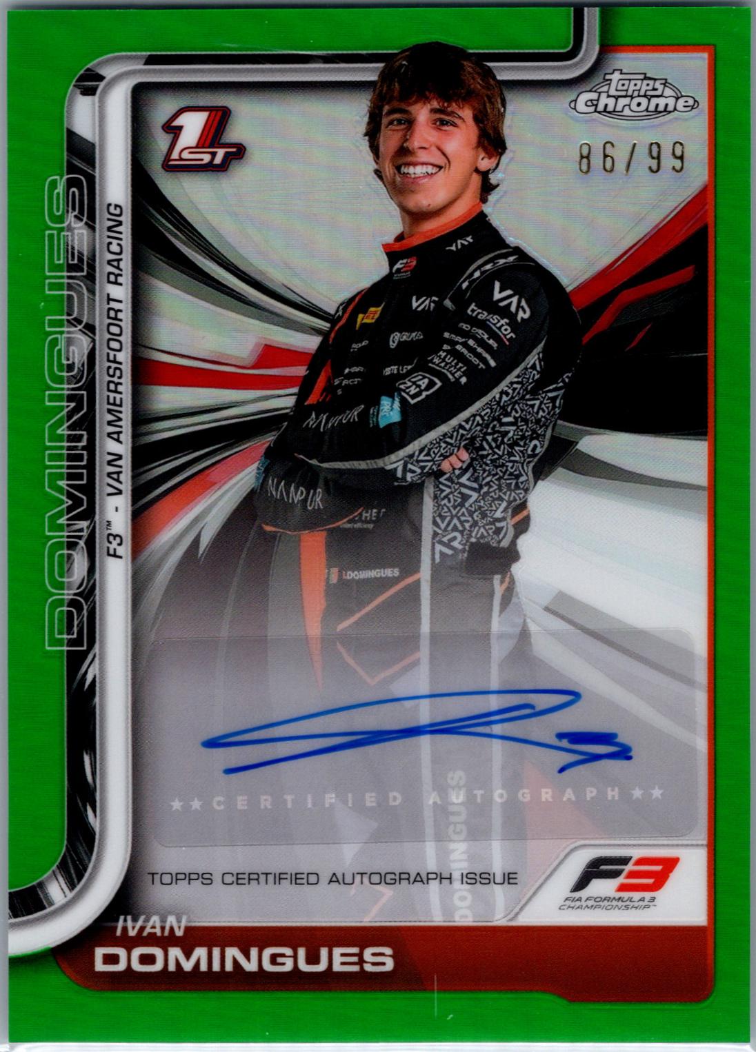 Ivan Domingues [Green Refractor] #CAC-DOM