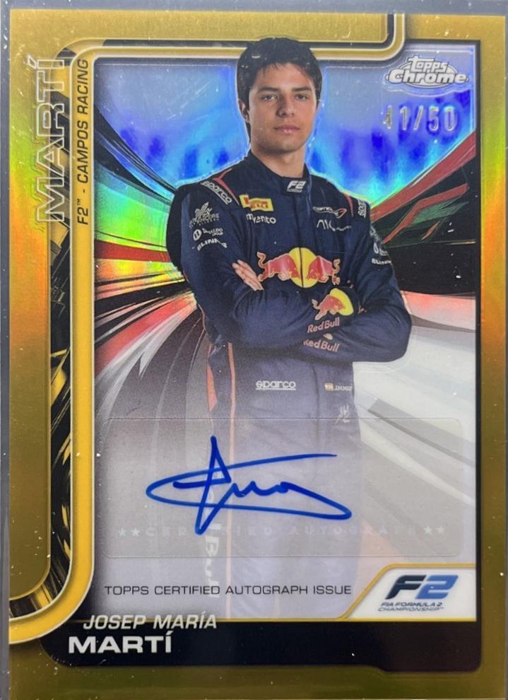 Josep Maria Marti [Gold Refractor] #CAC-MAR